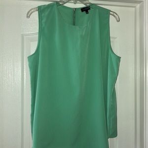 Sleeveless drape Blouse